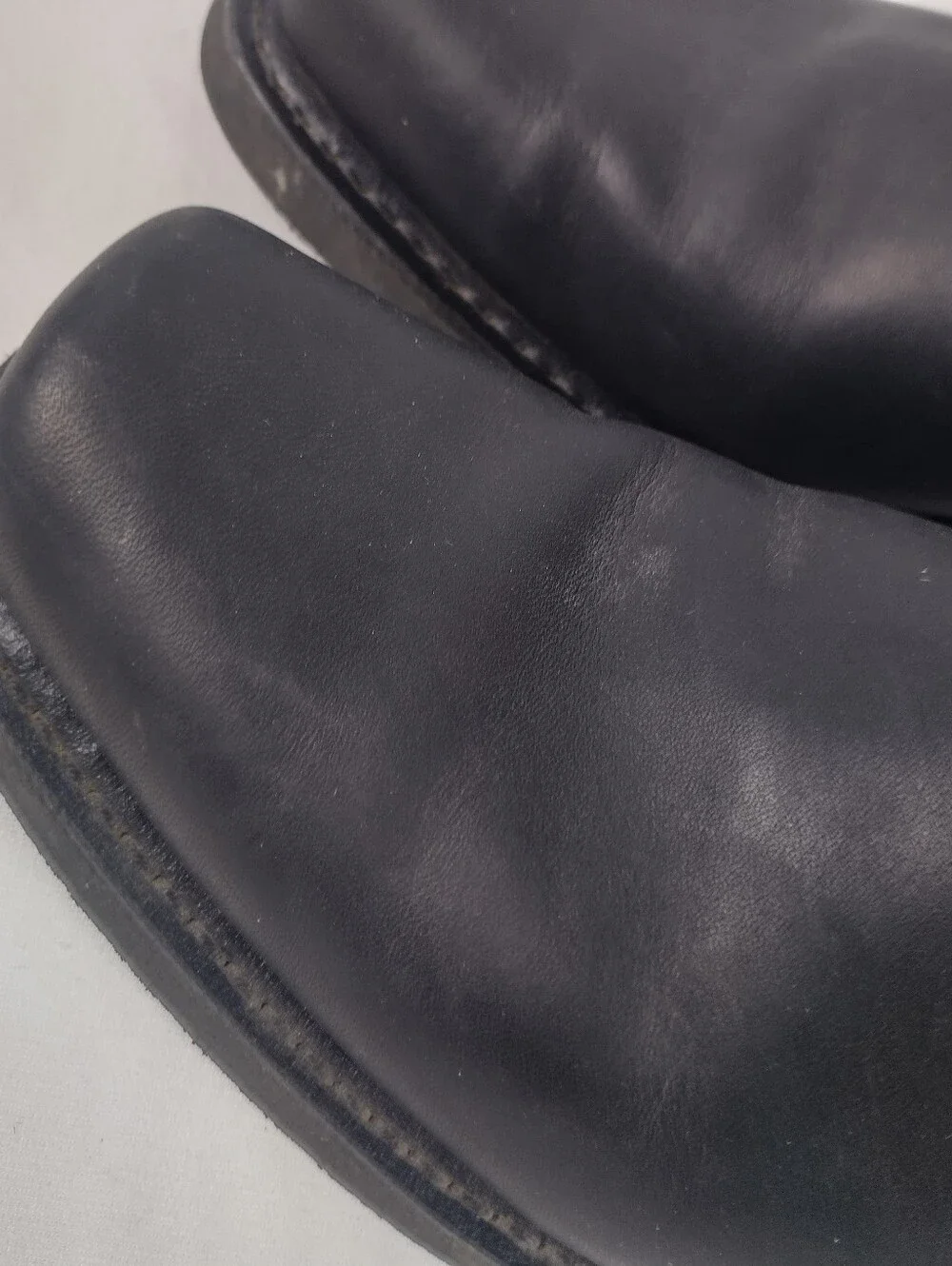 Harley Davidson Men's Size 10 Eagle Harness Leather Biker Boots Black D93216 - Picture 8 of 16